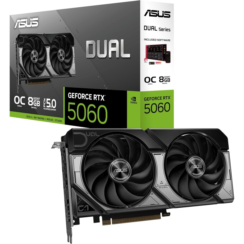 ASUS Dual GeForce RTX™ 5060 8GB